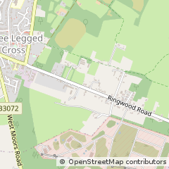 Map of Wimborne