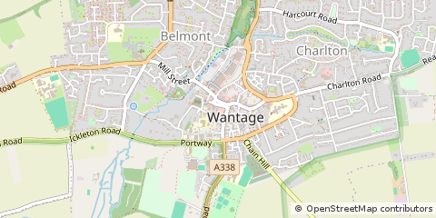Map of Wantage