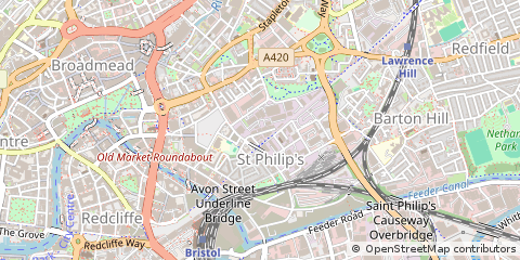 Map of Bristol