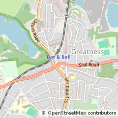 Map of Sevenoaks, Kent