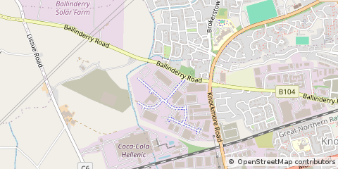 Map of Lisburn