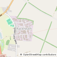 Map of Norwich, Norfolk