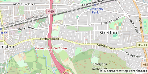 Map of Manchester