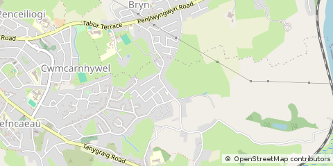 Map of Llanelli