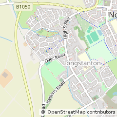 Map of Cambridge, Cambridgeshire