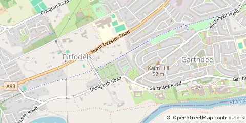 Map of Aberdeen