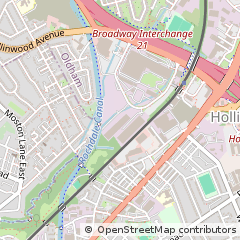 Map of Oldham