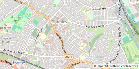 Map of Leeds