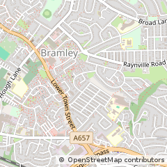 Map of Leeds