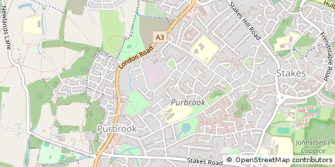 Map of Waterlooville
