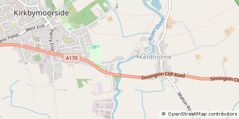 Map of York, North Yorkshire