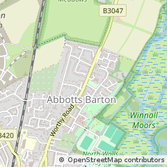Map of Winchester