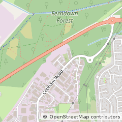 Map of Wimborne, Dorset