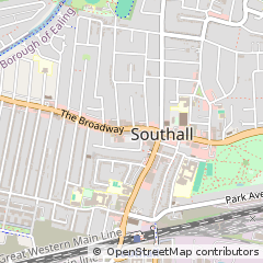 Map of Southall