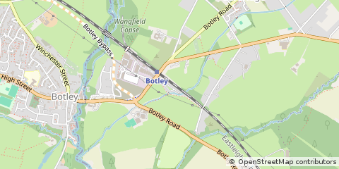 Map of Southampton, Hampshire