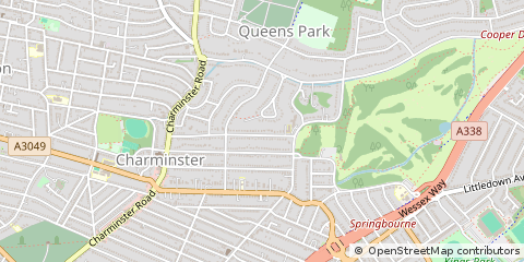 Map of Bournemouth
