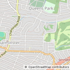 Map of Bournemouth