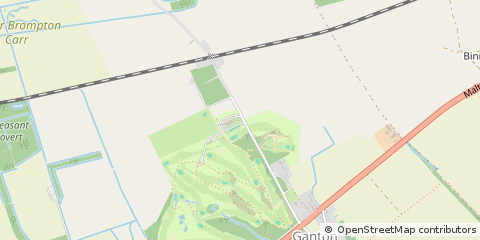 Map of Scarborough, North Yorkshire