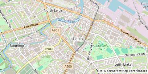 Map of Edinburgh