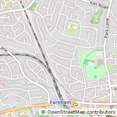 Map of Fareham, Hampshire