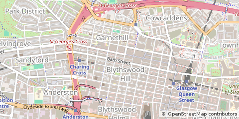 Map of Glasgow