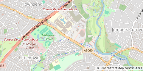 Map of Bournemouth