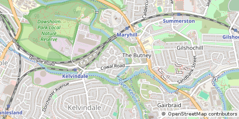 Map of Glasgow