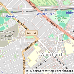 Map of Cardiff