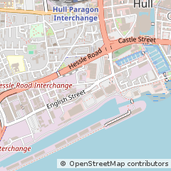 Map of Hull, East Yorkshire
