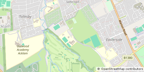 Map of Middlesbrough