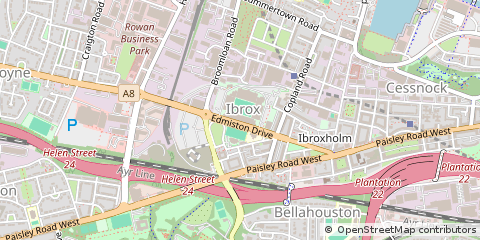 Map of Glasgow
