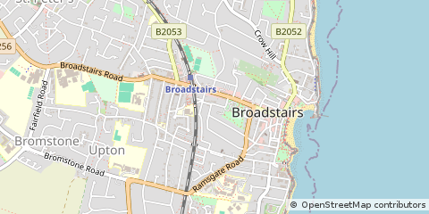 Map of Broadstairs