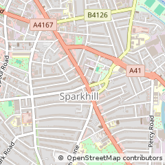 Map of Birmingham