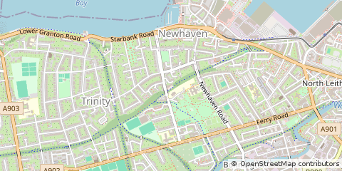 Map of Edinburgh