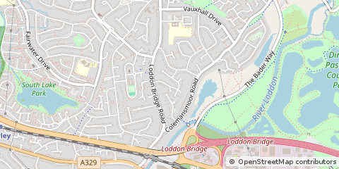 Map of Reading