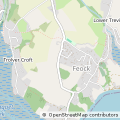 Map of Truro, Cornwall