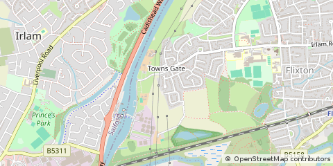 Map of Manchester