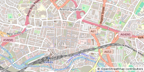 Map of Leeds