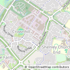 Map of Milton Keynes
