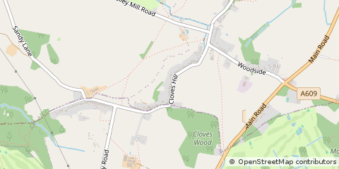 Map of Ilkeston, Derbyshire