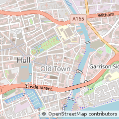 Map of Hull, East Yorkshire