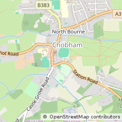 Map of Woking