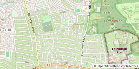 Map of Edinburgh, Midlothian