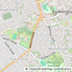 Map of Lymington