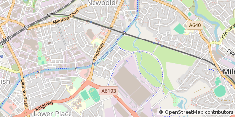 Map of Rochdale