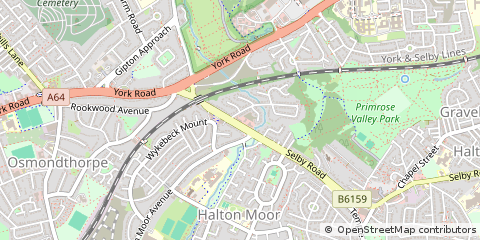 Map of Leeds