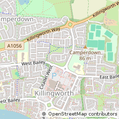 Map of Newcastle Upon Tyne