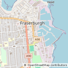 Map of Fraserburgh