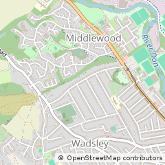 Map of Sheffield