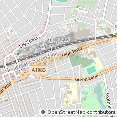 Map of Ilford, Merseyside